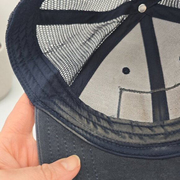 The North Face | Gorpcore navy blue adjustable trucker hat | unisex - Picture 7 of 7